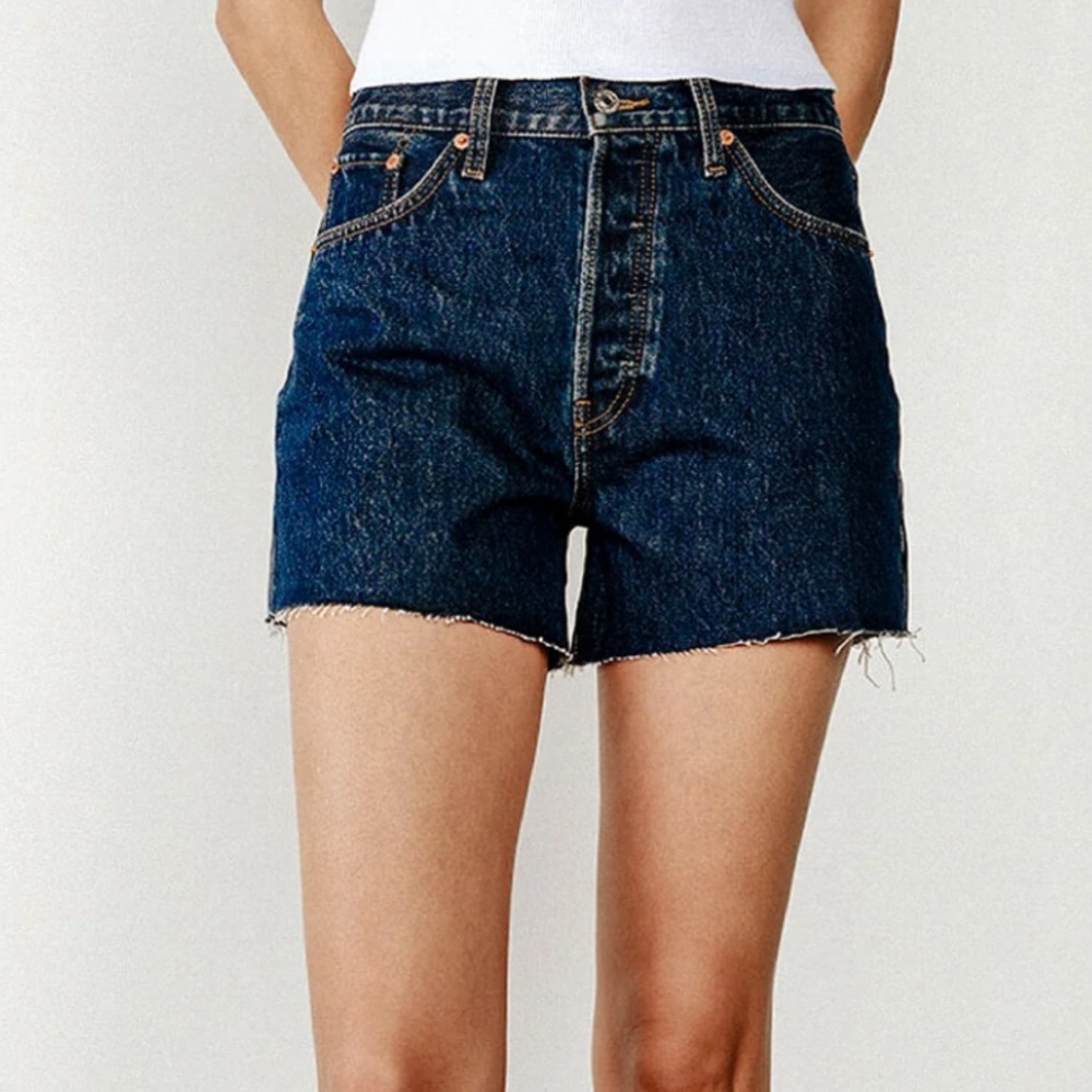 NWT REDONE 90s low slung short heritage size 25